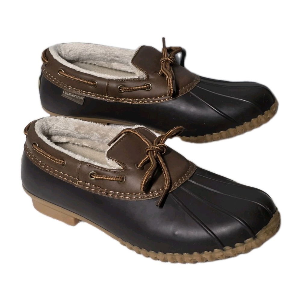 JBU by Jambu Duck Brown Shoes Womens 9M Gwen # JB16GWN734 Very Good Condition